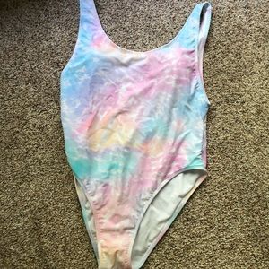 Gorgeous tie die one piece